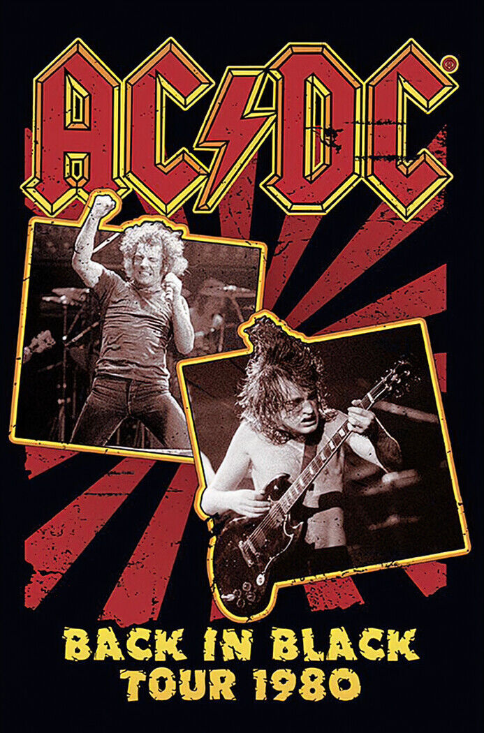 ACDC - Back in Black Tour 1980